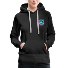 Laden Sie das Bild in den Galerie-Viewer, "Neon Rebellion" Hoodie – Zieh an, was andere nicht mal verstehen - Schwarz