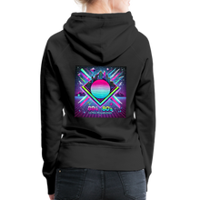 Laden Sie das Bild in den Galerie-Viewer, "Neon Rebellion" Hoodie – Zieh an, was andere nicht mal verstehen - Schwarz