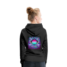 Laden Sie das Bild in den Galerie-Viewer, "Neon Rebellion" Hoodie – Zieh an, was andere nicht mal verstehen - Schwarz