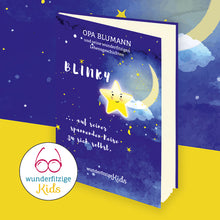 Laden Sie das Bild in den Galerie-Viewer, BLINKY – auf seiner spannenden Reise zu sich selbst
| Buch und Entdeckerheft