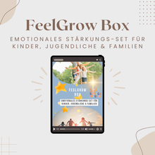 Laden Sie das Bild in den Galerie-Viewer, FeelGrow Box – Emotionales Stärkungs-Set für Kinder, Jugendliche &amp; Familien
