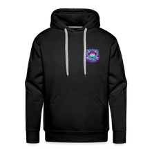 Laden Sie das Bild in den Galerie-Viewer, &quot;Neon Rebellion&quot; Hoodie – Zieh an, was andere nicht mal verstehen - Schwarz

