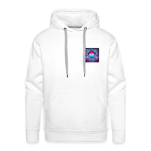 Laden Sie das Bild in den Galerie-Viewer, &quot;Neon Rebellion&quot; Hoodie – Zieh an, was andere nicht mal verstehen - Weiß
